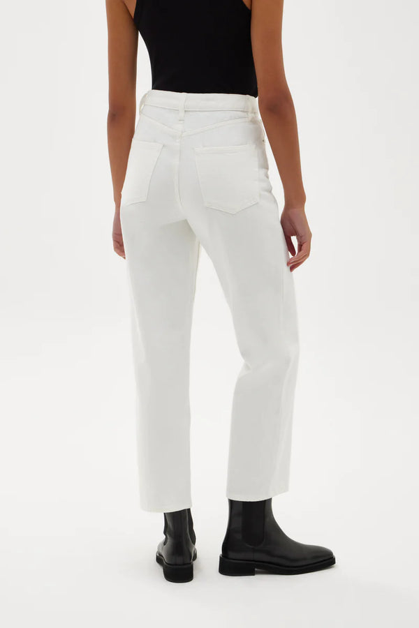 Straight Jean Vintage White