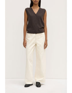 Lara cashmere knit tank-ganache