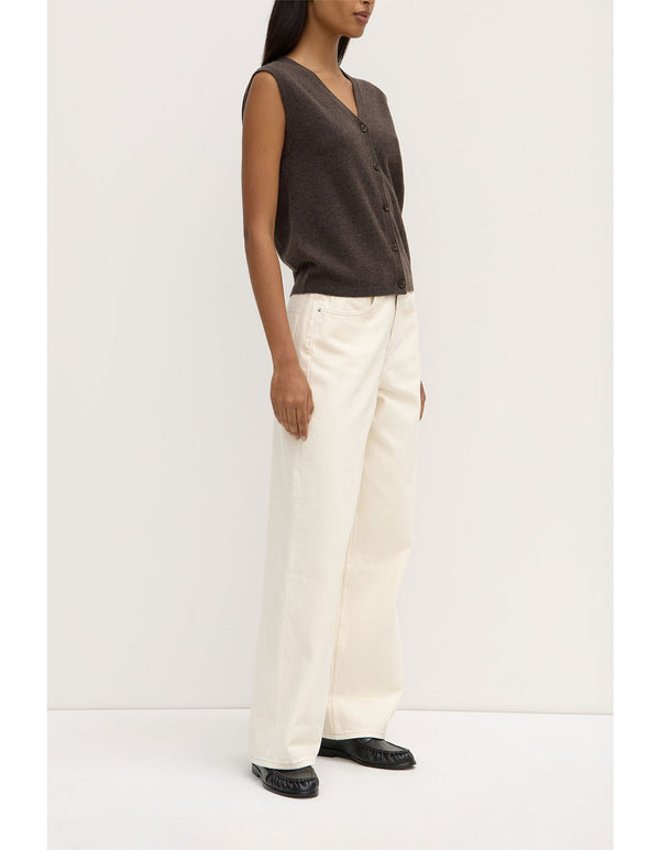 Lara cashmere knit tank-ganache