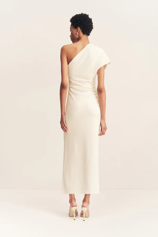 Beau asymmetrical midi dress