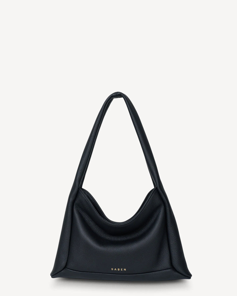 Hazel shoulder bag- black luxe
