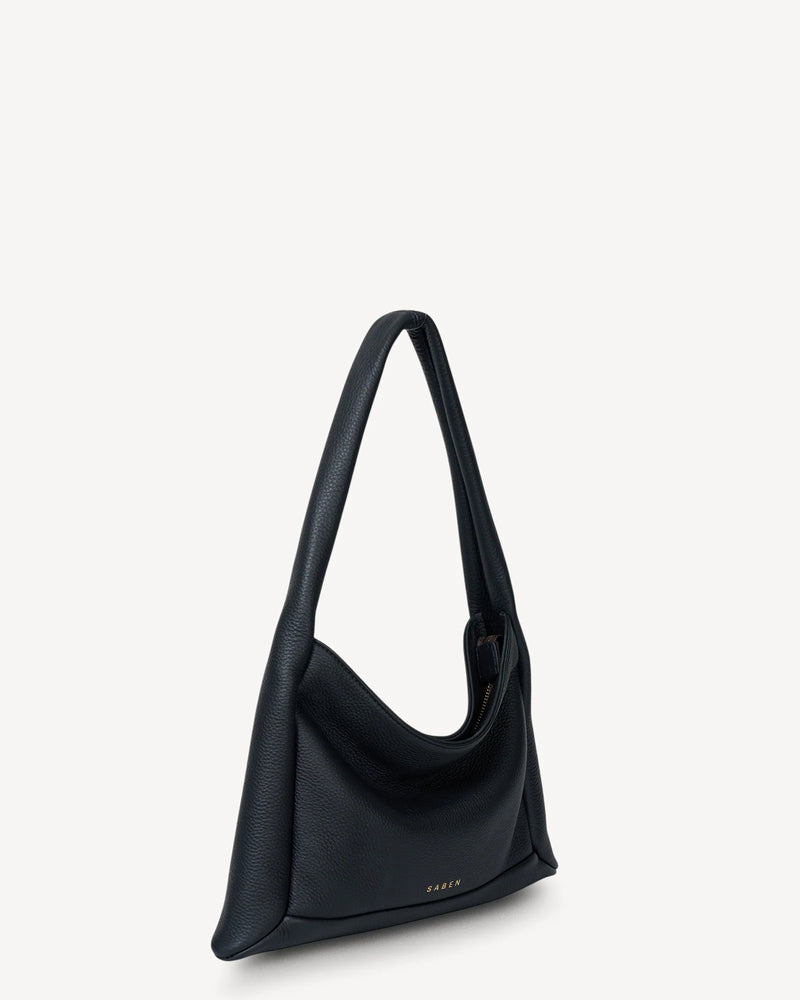 Hazel shoulder bag- black luxe