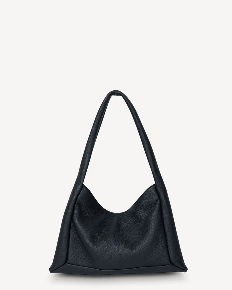 Hazel shoulder bag- black luxe