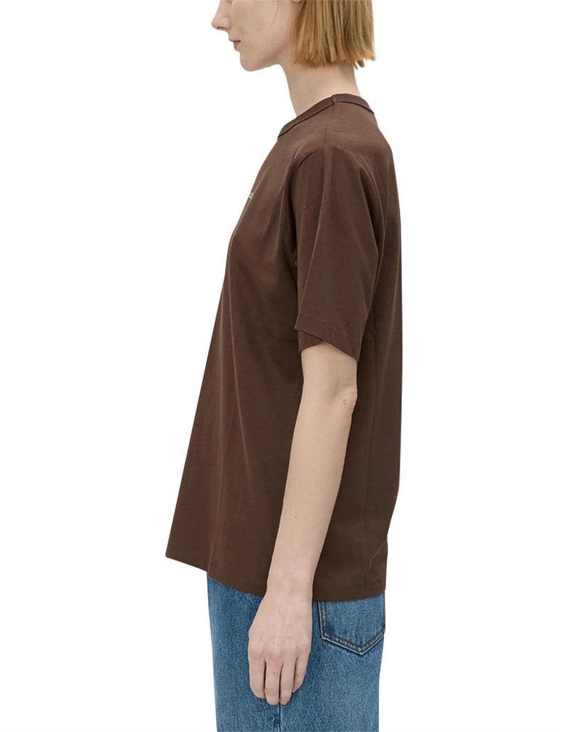 Suvero logo tee- chocolate