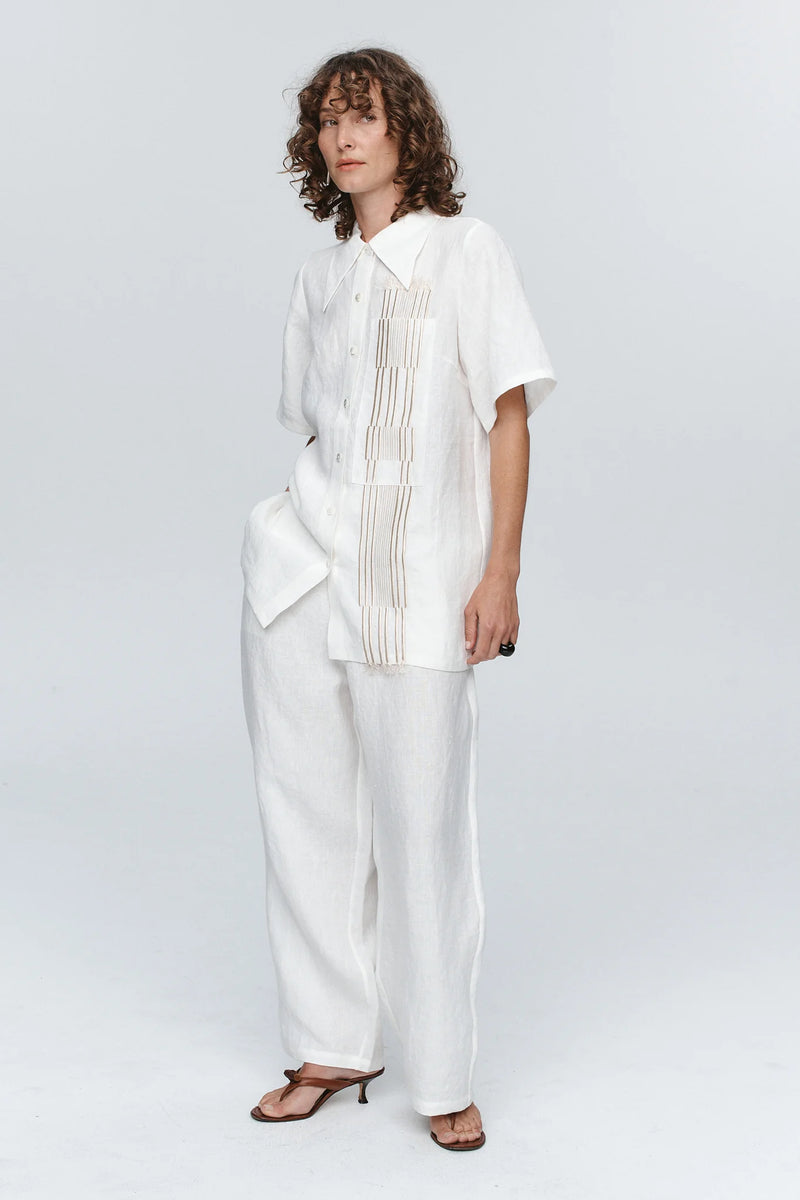 Atticus shirt-ivory