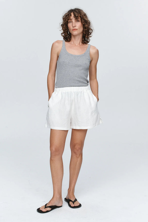 Atticus short- ivory