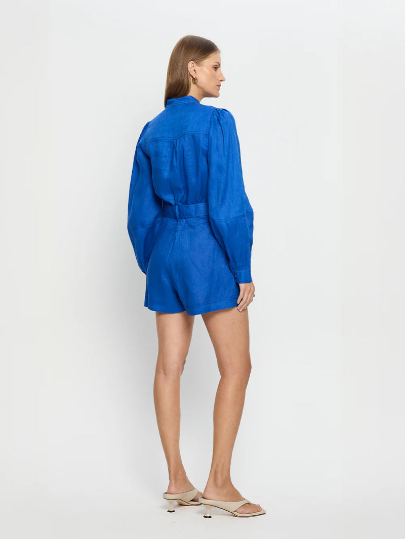 Ada playsuit- cobalt