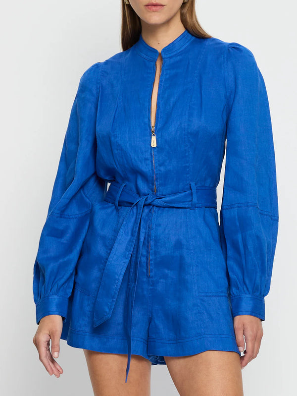 Ada playsuit- cobalt