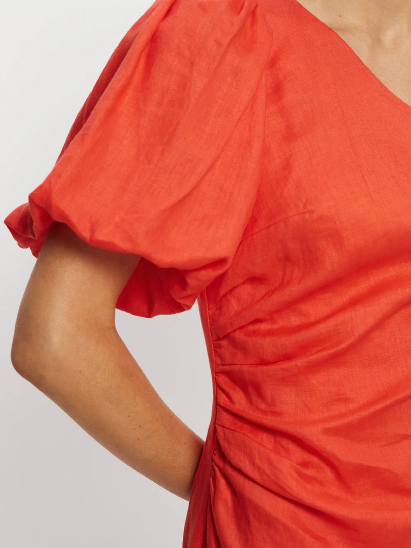 Anais one shoulder mini dress