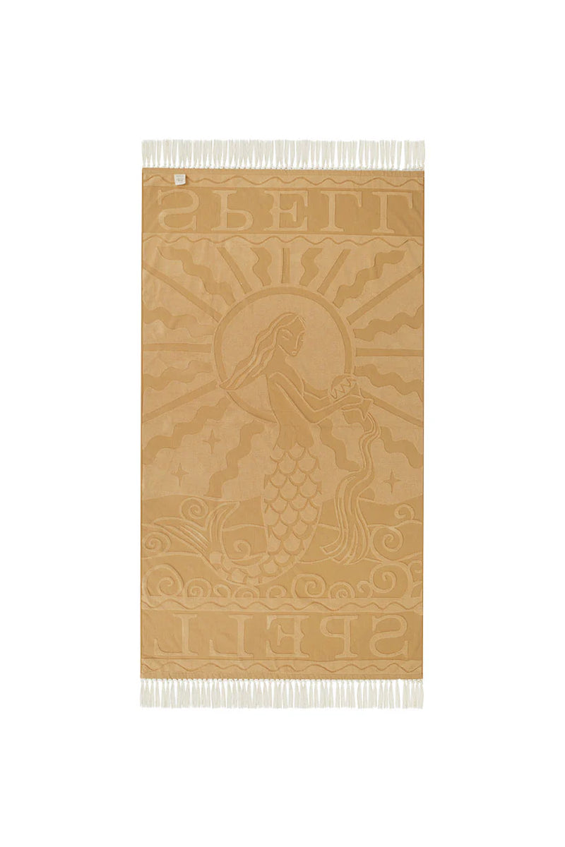 Aquarius towel-sunkissed