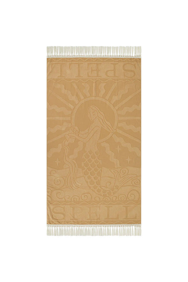 Aquarius towel-sunkissed