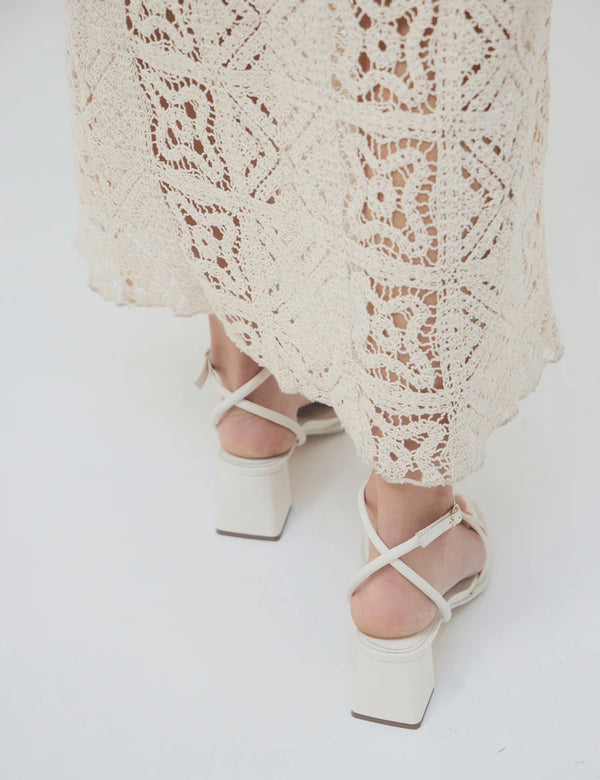 Claud Heel - Cream