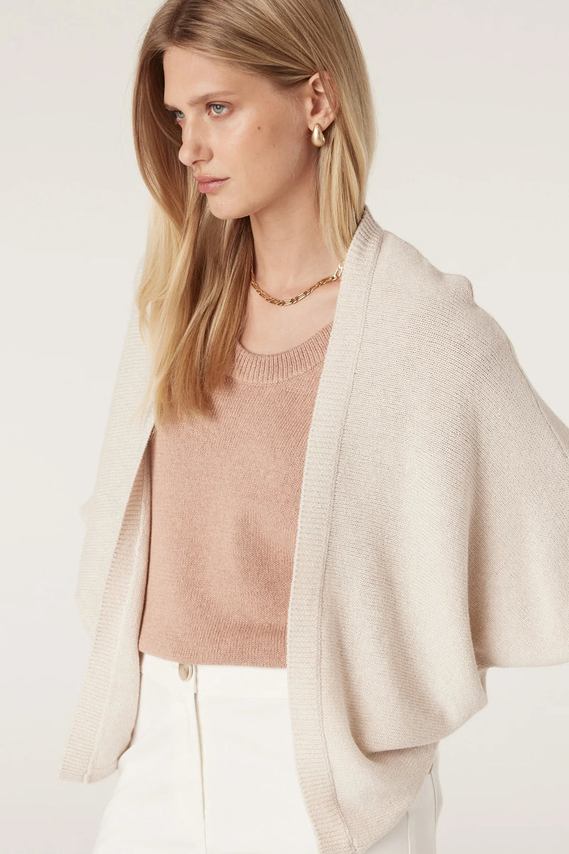 Flax shrug- calico