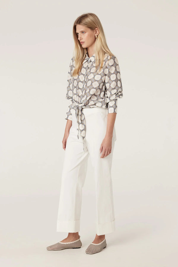 Sana blouse- tile print