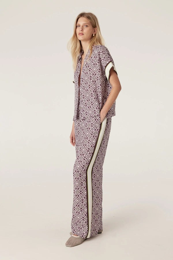 Nova blouse- Lattice print