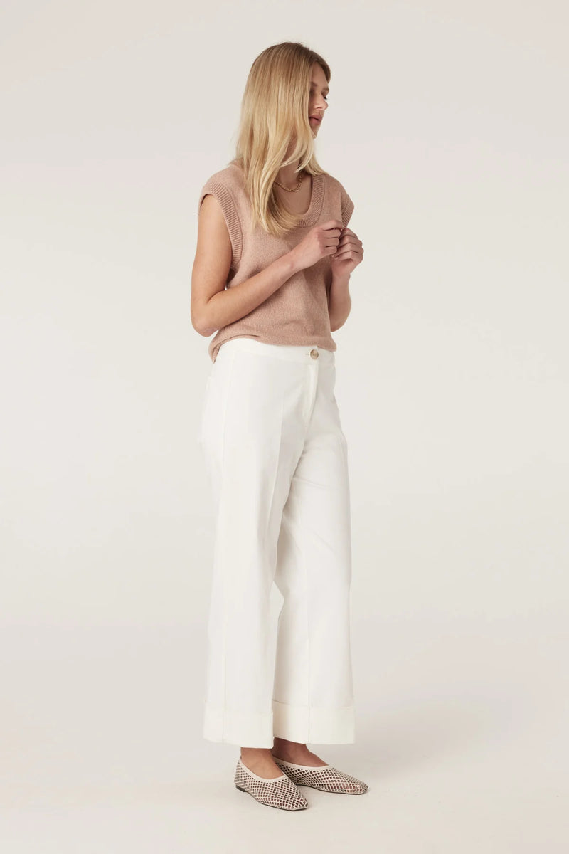 Porto pant- white