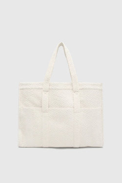 Lucia tote- ecru