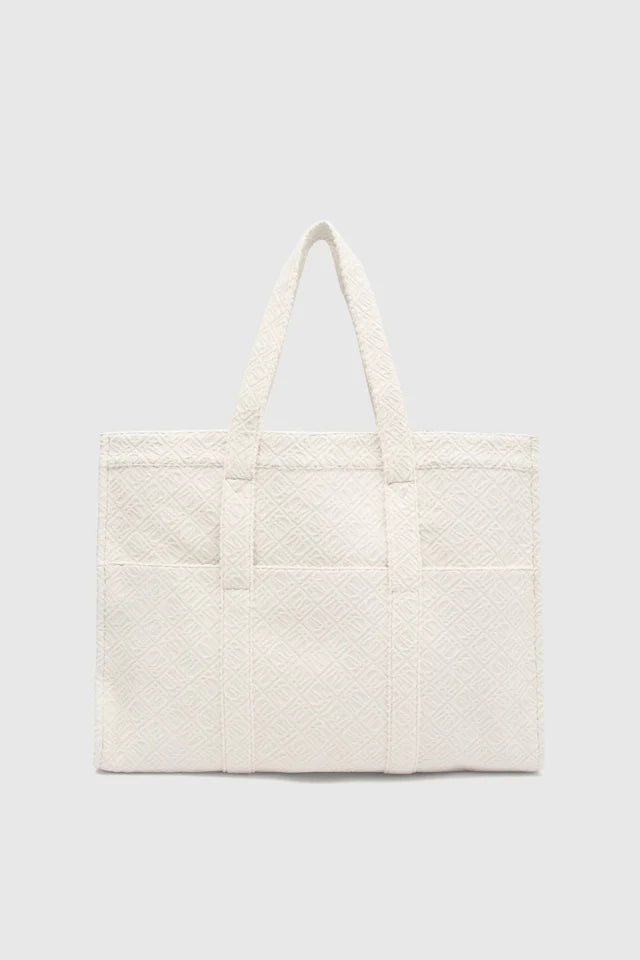 Lucia tote- ecru