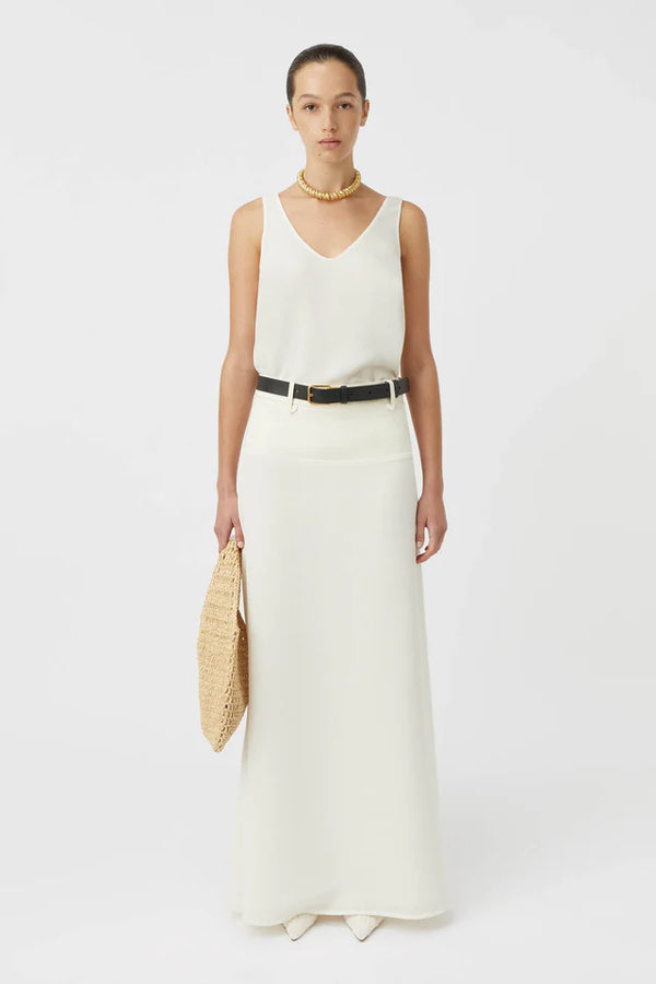 Taylor maxi skirt- cream