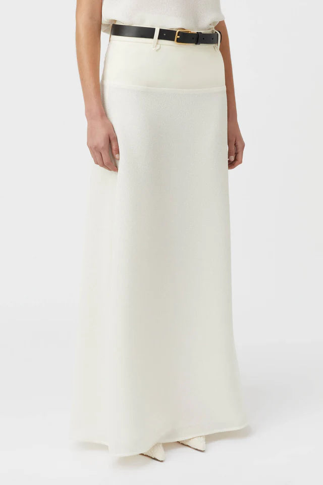 Taylor maxi skirt- cream