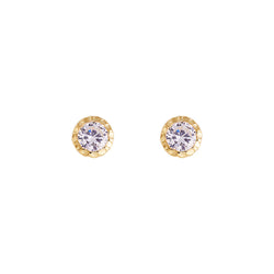 Vintage crystal studs