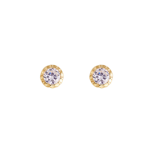 Vintage crystal studs