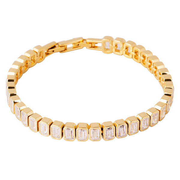 Blanc tennis bracelet