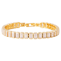 Blanc tennis bracelet