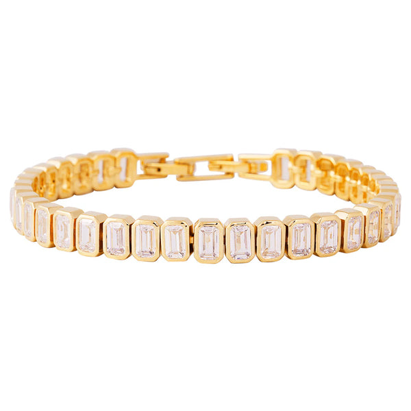 Blanc tennis bracelet