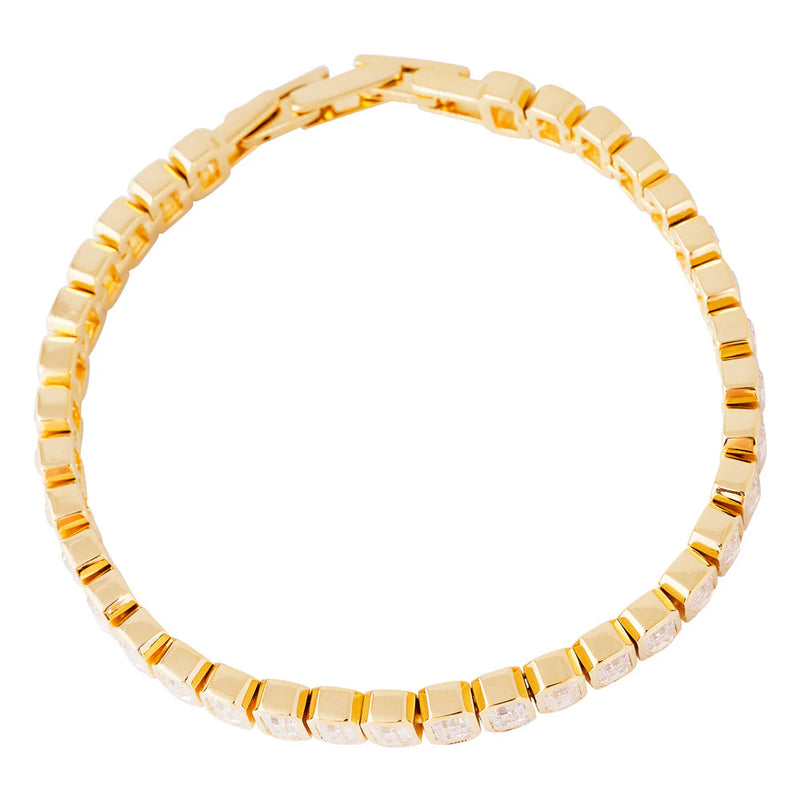 Blanc tennis bracelet