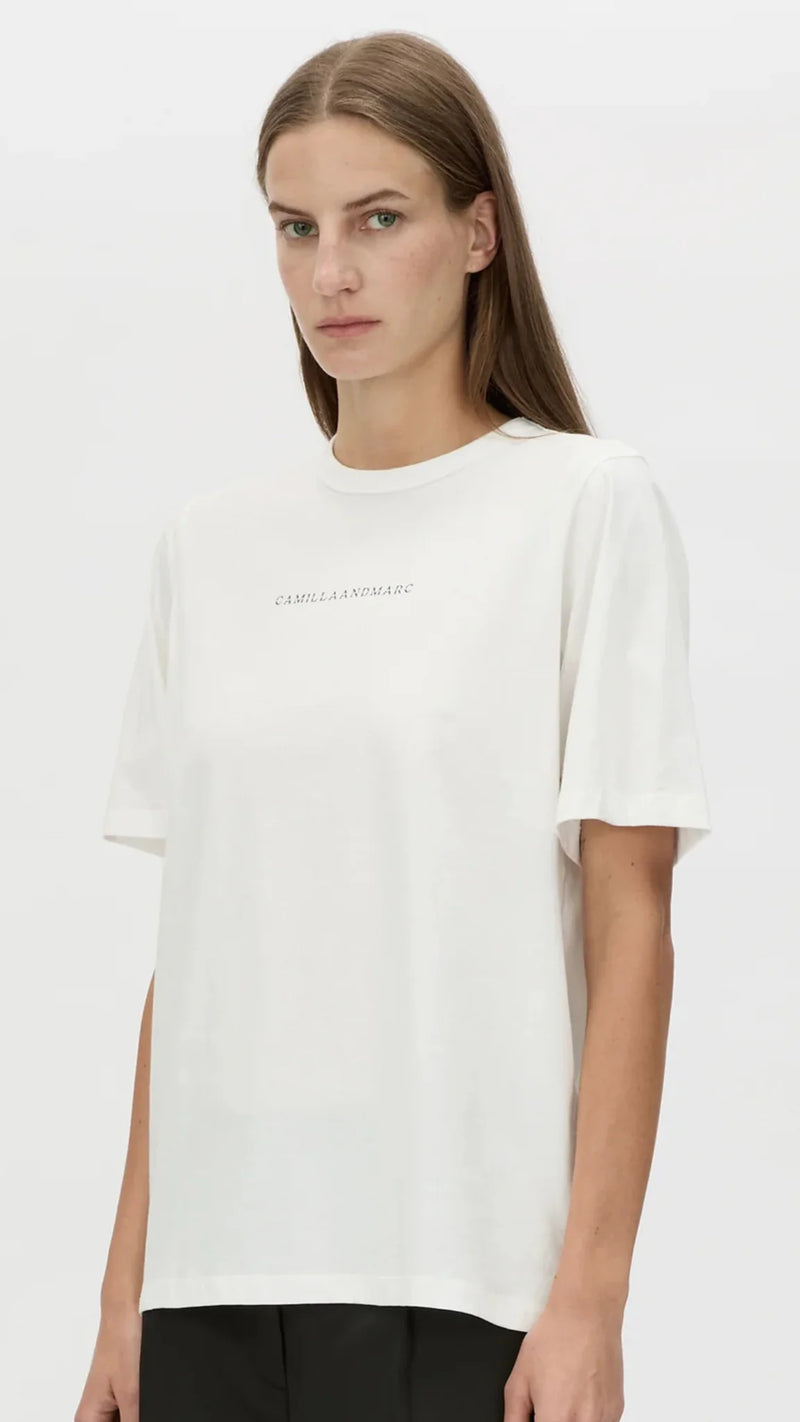 Suvero logo tee- soft white
