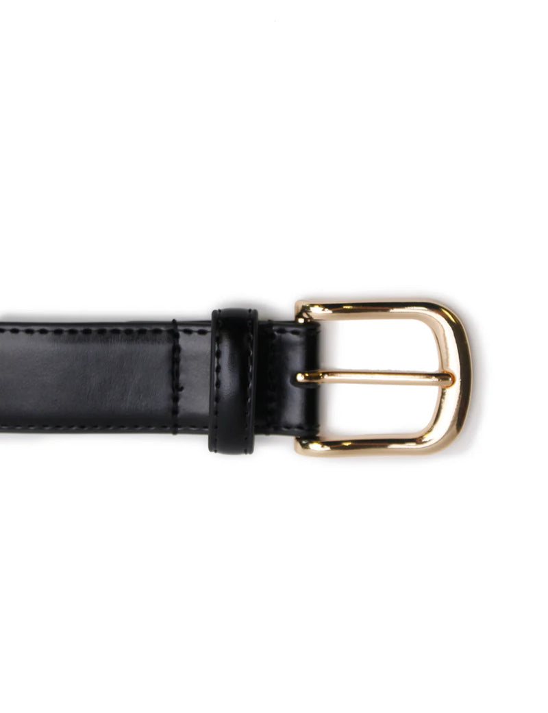 Every day belt- blk/gld