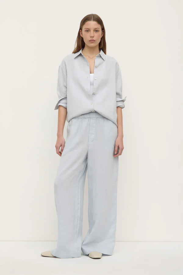 Everyday linen pant-cloud