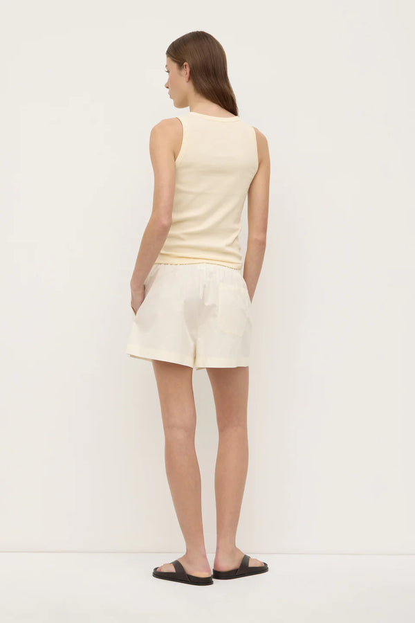 Everyday poplin short-butter