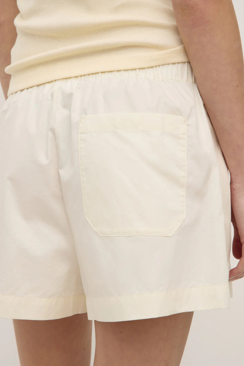 Everyday poplin short-butter