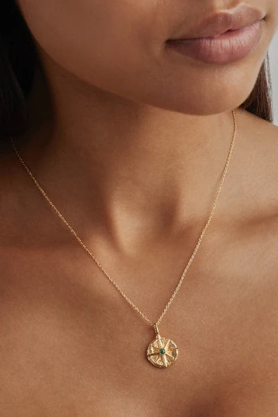 Voyager necklace- gold