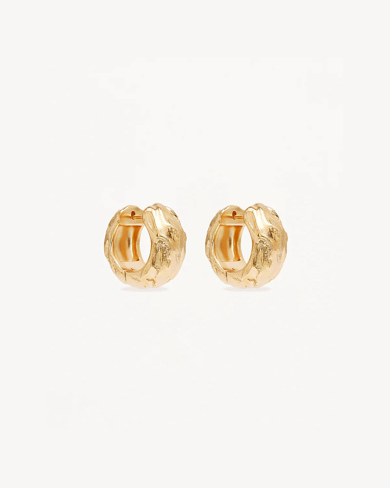 Gold drift hoops