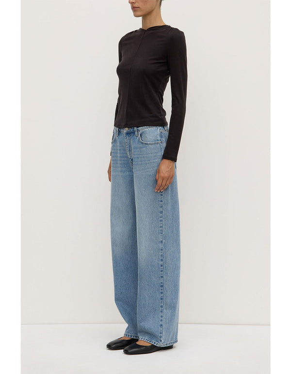 Margot jersey top- blk