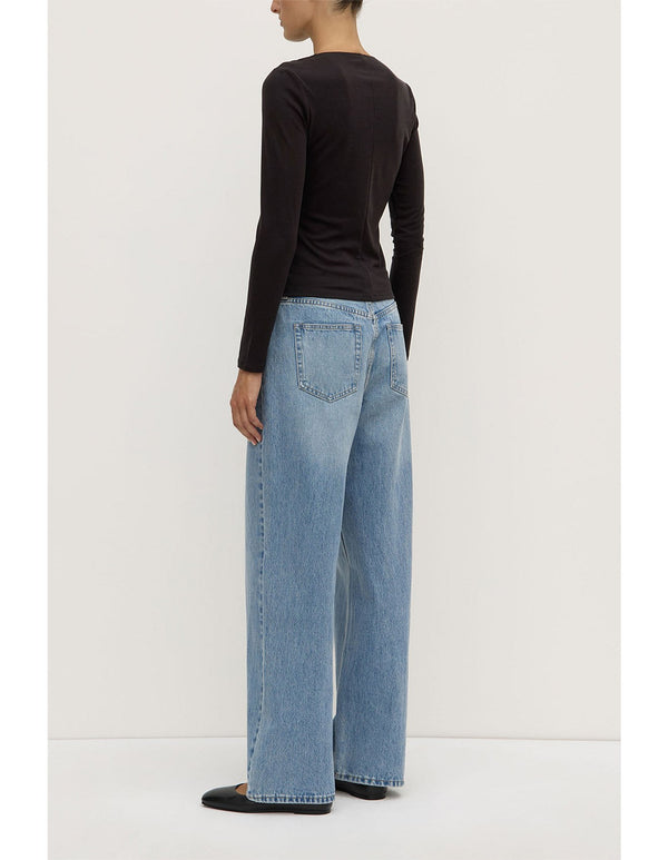 Margot jersey top- blk