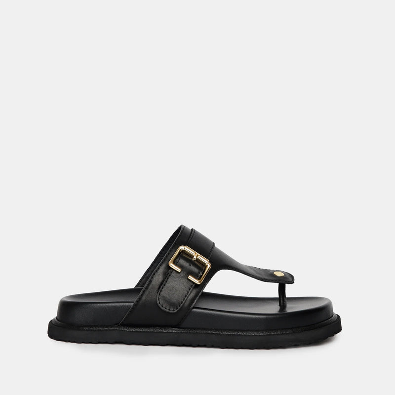 Maurice footbed- gold/black