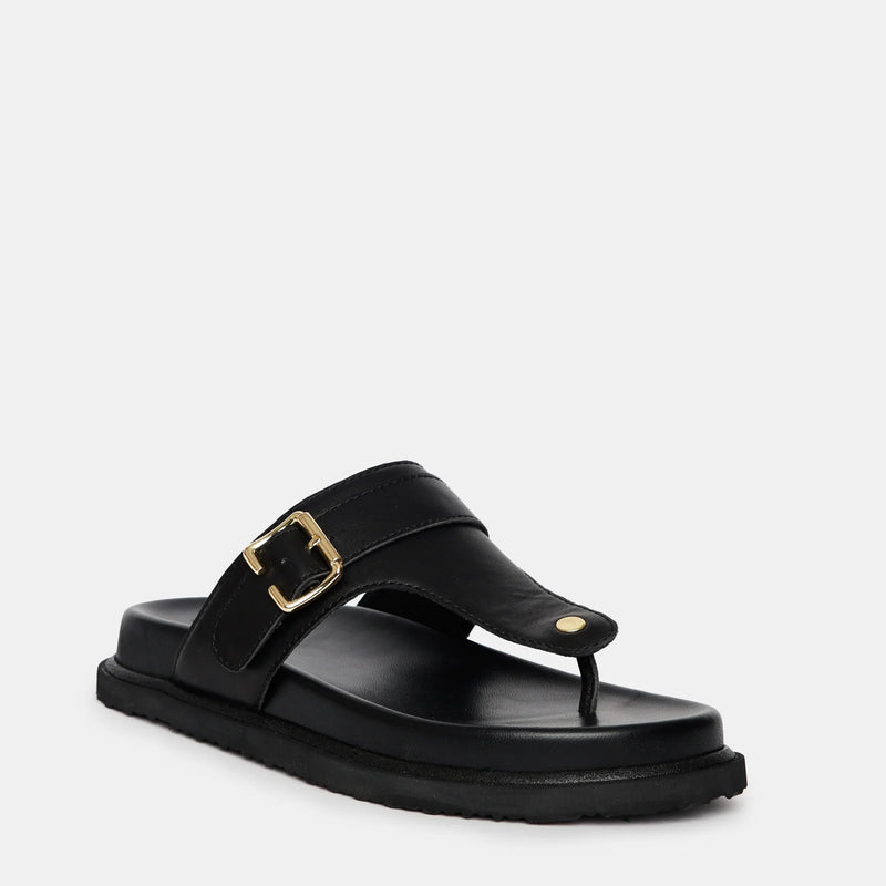 Maurice footbed- gold/black
