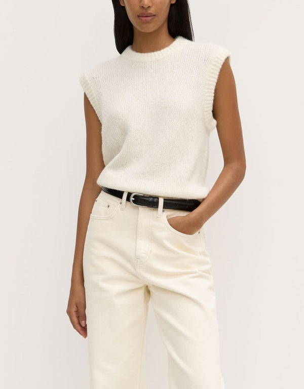 Everly vest-cream