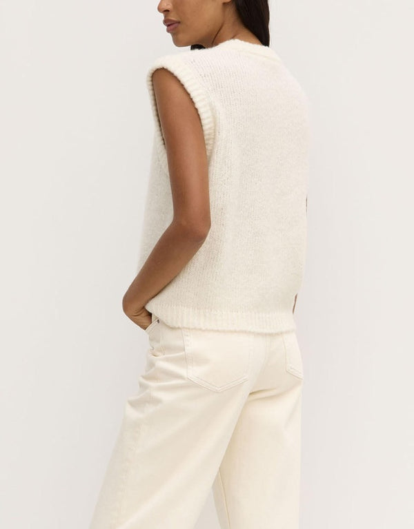 Everly vest-cream