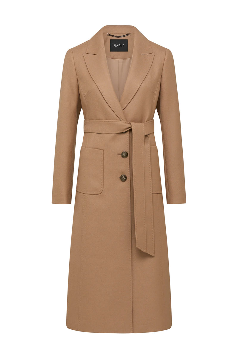 August wool coat