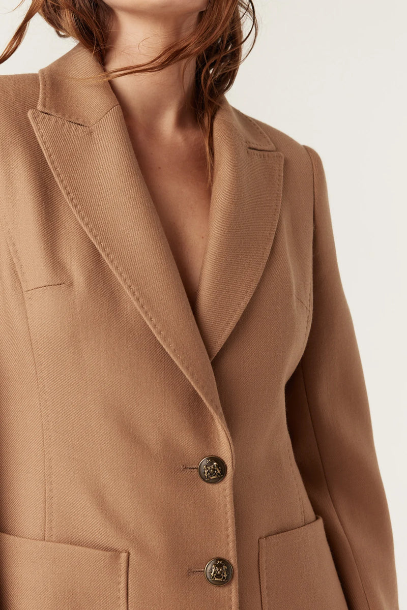 August wool coat
