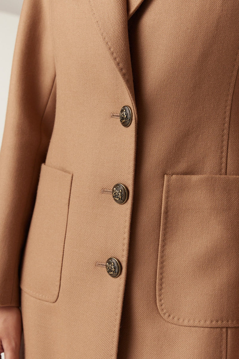 August wool coat