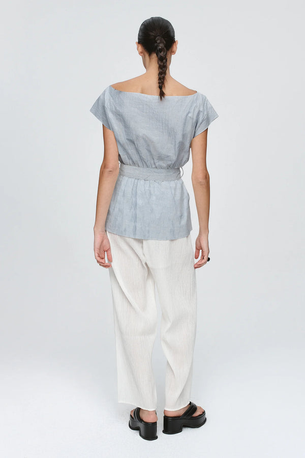 Jude top- Bleu stripe