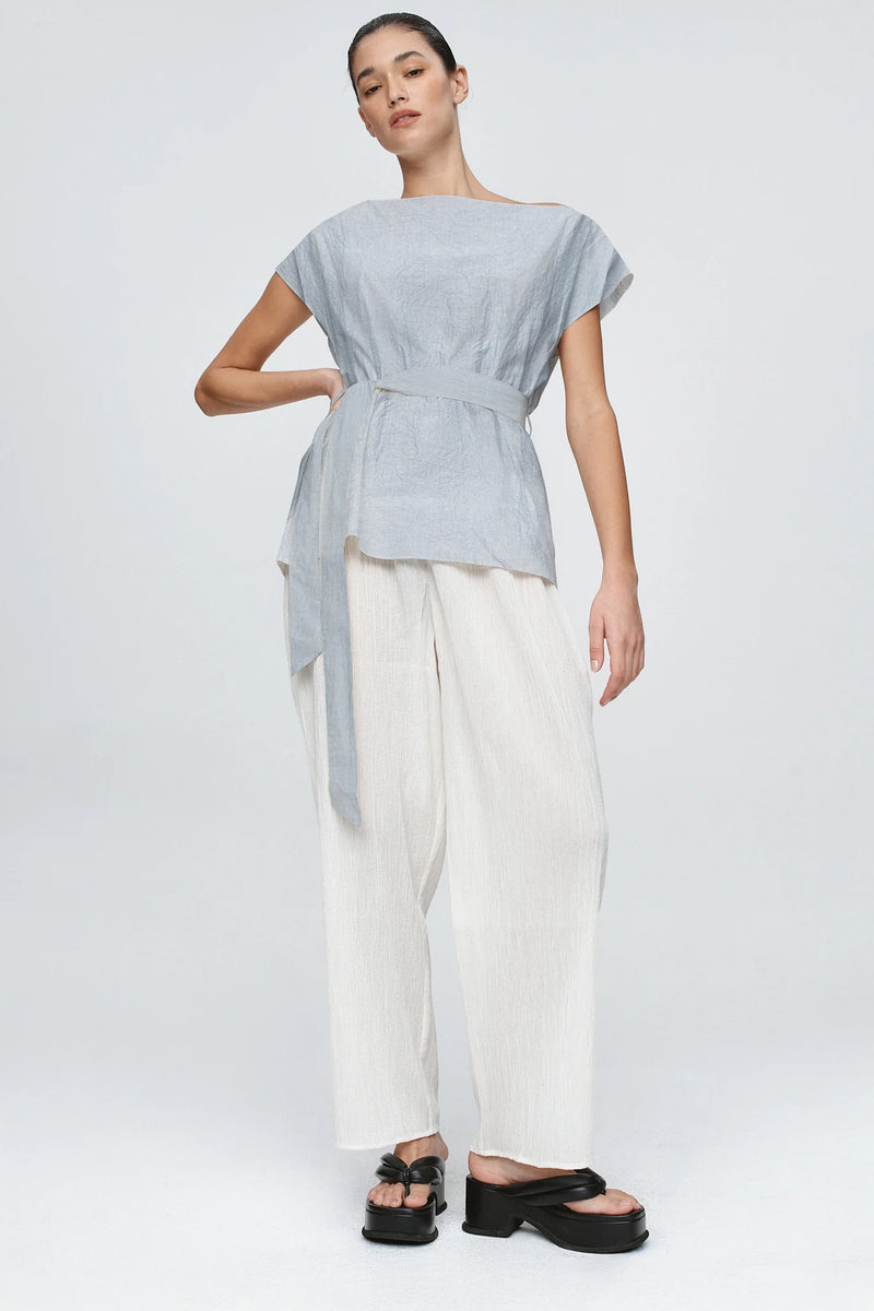 Jude top- Bleu stripe