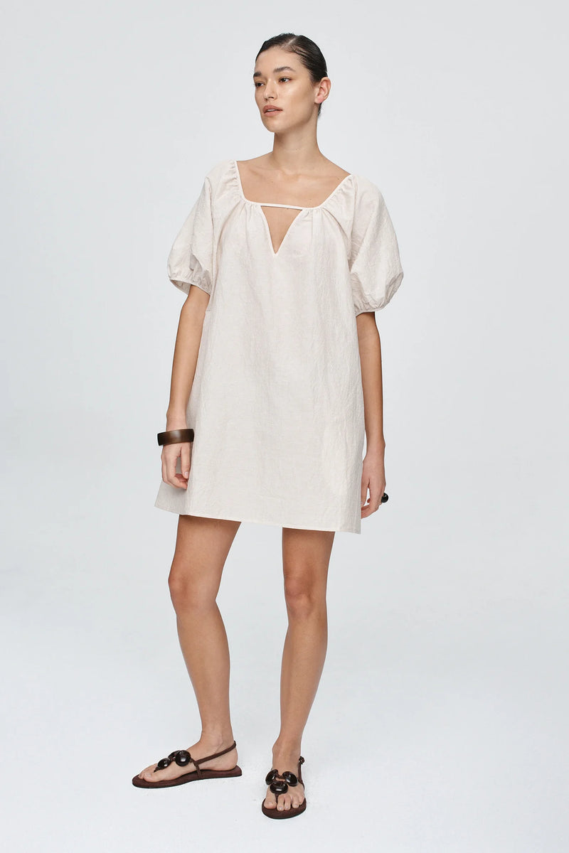 Kendra mini dress- Cashew