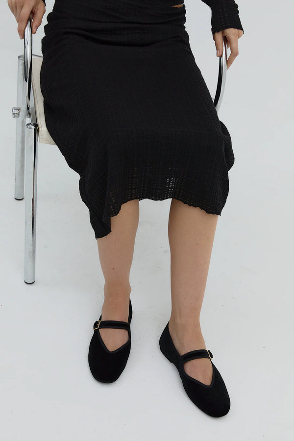 Mary-jane - blacksilk/velvet